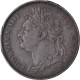 Monnaie, Grande-Bretagne, George IV, Farthing, 1821, TTB+, Cuivre, KM:677 - B. 1 Farthing