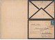 KING MICHAEL STAMP, CENSORED DEVA 16, WW2, COLSED OBITUARY NOTICE , 1945, ROMANIA - World War 2 Letters