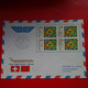 LETTRE CHINE PAR AVION FIRST FLIGHT ZURICH SHANGHAI POUR RICKENBACH - Storia Postale