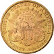 Monnaie, États-Unis, Liberty Head, $20, Double Eagle, 1895, U.S. Mint - 20$ - Double Eagles - 1877-1901: Coronet Head  (Testa Coronata)