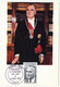 FRANCE - 2 Cartes Maximum - 0,80 Président Georges Pompidou - 2 Avril 1975 - PARIS Et MONTBOUDIF - 1970-1979