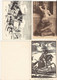 LOT DE 4 CARTES POSTALES EXPOSITIONS ET JOURNEE DU TIMBRE 1942 - 1940-1949