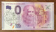 2015 BILLET 0 EURO SOUVENIR DPT 37 CHÂTEAU DU CLOS LUCÉ + TAMPON ZERO 0 EURO SCHEIN BANKNOTE PAPER MONEY - Private Proofs / Unofficial