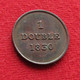 Guernsey 1 Double 1830 - Guernsey