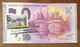 2015 BILLET 0 EURO SOUVENIR DPT 41 DOMAINE DE CHAUMONT-SUR-LOIRE + TIMBRE ZERO 0 EURO SCHEIN BANKNOTE PAPER MONEY - Private Proofs / Unofficial