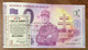 2015 BILLET 0 EURO SOUVENIR DPT 50 MÉMORIAL CHARLES DE GAULLE + TIMBRE ZERO 0 EURO SCHEIN BANKNOTE PAPER MONEY - Private Proofs / Unofficial