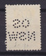 Australia Perfin Perforé Lochung 'OS NSW' 1915 Mi. 44 I X, 6p. Kangaroo (2 Scans) - Perforés