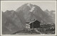 Starkenburgerhütte Mit Habicht, C.1930s - Adolf Künz Foto-AK - Neustift Im Stubaital