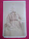 CDV Vieille Femme Assise - Coiffe - Mitaines En Dentelles - Circa1870 - Photo Argellier, St Etienne BE - Oud (voor 1900)