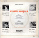 Disque - Claude Nougaro - Je Suis Sous... - Marie Christine - Philips 434.929 BE - France 1964 - Jazz