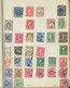 Delcampe - 99 P - Liquidation ! Collection Sur Charnières Dans Cahier Nombreux Classiques Tous Pays Et Autres - Lots & Kiloware (mixtures) - Max. 999 Stamps