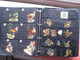 Delcampe - Anno 1885 More Than 500 Different Chromos  SCRAPS MAP 02 - ONLY Birds Chicken, Paon, Cock, Duck  GLANS BILDER, Die Cut - Animals