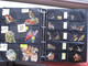 Delcampe - Anno 1885 More Than 500 Different Chromos  SCRAPS MAP 02 - ONLY Birds Chicken, Paon, Cock, Duck  GLANS BILDER, Die Cut - Animaux