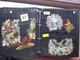 Delcampe - Anno 1885 More Than 500 Different Chromos  SCRAPS MAP 02 - ONLY Birds Chicken, Paon, Cock, Duck  GLANS BILDER, Die Cut - Animaux