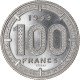 Monnaie, États De L'Afrique équatoriale, 100 Francs, 1966, Paris, ESSAI, FDC - Gabón