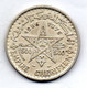 MOROCCO, 500 Francs, Silver, Year AH 1376 (1956), KM #Y54 - Marokko
