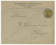 SUISSE - Enveloppe (Entier Postal PRIVÉ) 2c Guillaume TELL - Société De Crédit Suisse - Depuis St Gallen - 25/4/1908 - Postwaardestukken