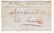 Lettre 1845 New York Charles Frederick Albrecht Hinrichs Via Le Havre Bordeaux Gironde Clossmann - …-1845 Préphilatélie