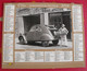 Almanach Des PTT. Oller. Calendrier Poste 2014. Citroën 2CV, Renault 4L - Big : 1981-90