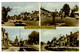 Ref 1405 - 1959 Multiview Postcard - Moreton-in-Marsh Gloucestershire Krag Style Postmark - Other & Unclassified