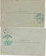 AUTRICHE - 2 LETTRES ENTIERS POSTAUX - ANNEE 1898-99 - Altri & Non Classificati