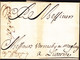 1698 Vollständiger Faltbrief Aus Alexandria Nach Livorno. Links Unten Capn. Paiquen Mit Notierung Ablieferungs- - Prephilately