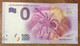 2016 BILLET 0 EURO SOUVENIR DPT 97 LE PLANEUR BLEU CACAO EN GUYANE ZERO 0 EURO SCHEIN BANKNOTE PAPER MONEY - Essais Privés / Non-officiels