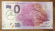 2016 BILLET 0 EURO SOUVENIR DPT 90 LION DE BELFORT + TAMPON ZERO 0 EURO SCHEIN BANKNOTE PAPER MONEY - Essais Privés / Non-officiels