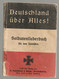 1915 Deutschland über Alles ! Soldatenliederbuch Für Den Tornister  / MILITARIA CHANTS ALLEMANDS C1271 - Duits