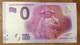 2016 BILLET 0 EURO SOUVENIR DPT 75 NAPOLÉON BONAPARTE ZERO 0 EURO SCHEIN BANKNOTE PAPER MONEY - Essais Privés / Non-officiels