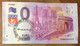 2016 BILLET 0 EURO SOUVENIR DPT 75 PARIS TOUR EIFFEL À GAUCHE + TIMBRE ZERO 0 EURO SCHEIN BANKNOTE PAPER MONEY - Private Proofs / Unofficial