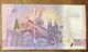 2016 BILLET 0 EURO SOUVENIR DPT 66 PALAIS DES ROIS DE MAJORQUE + TIMBRE ZERO 0 EURO SCHEIN BANKNOTE PAPER MONEY - Privatentwürfe