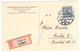 PRAHA 13 Registred Postcard Cancel 15 5 1935  Ceskoslovensky Amateursky Plavecky Svaz V Praze - Cartas & Documentos