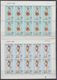 Maroc N° 565 / 68 F XX   Costumes ( II ) Les 4 Feuilles De 10 Timbres, Sans Charnière, TB - Maroc (1956-...)