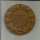 Médaille Bronze De Joseph Witterwulghe Cigarette St Michel époque Art Déco 1930 - Unternehmen