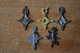 Lot De 5 Insignes Militaires Anciens Troupes Sahariennes - Other & Unclassified