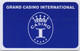 Bulgarie : Grand Casino International - Varna - Casino Cards