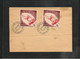 8-6-1953 COURRIER DE MONACO POUR LE PÉAGE DE ROUSSILLON - Lettres & Documents