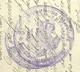 Postkaart 1921 POSTES MILITAIRES BELGIQUE / HAUTE COMMISSION INTERALLIE DES TERRITOIRES RHENANS - Legerstempels