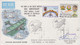 Delcampe - 18 Lettres 50° Anniversaire Du 1° Vol Angleterre-Australie En 1919, Obl. En Dec 69 Aux Différentes étapes - Premiers Vols