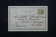 PORT SAÏD - Affranchissement Sage Surchargé Sur Carte Postale Pour La France En 1902 - L 72504 - Briefe U. Dokumente