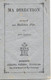 Religion - Ma Direction, Extrait Des Paillettes D'Or (Cueillette De Petits Conseils) 50e Edition Aubanel Frères Avignon - Religión