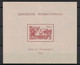 ININI - BLOC FEUILLET N° 1 NEUF * TB De 1937 " EXPOSITION INTERNATIONALE ARTS ET TECHNIQUES 1937 " - Sonstige & Ohne Zuordnung