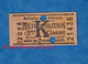 Ticket Ancien De Métro - S 209 A - 2ème Classe - K - Métropolitain - Valable Pour 2 Voyages Succéssif - 21436 - Paris - Ohne Zuordnung