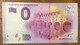 2016 BILLET 0 EURO SOUVENIR DPT 37 CHÂTEAU DE CHENONCEAU ZERO 0 EURO SCHEIN BANKNOTE PAPER MONEY BANK - Essais Privés / Non-officiels