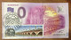 2016 BILLET 0 EURO SOUVENIR DPT 33 BORDEAUX LE PONT + TIMBRE ZERO 0 EURO SCHEIN BANKNOTE PAPER MONEY BANK - Privatentwürfe