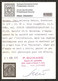 Timbre De 1901 ( Helvetie Debout / Variété Pf3 Helvetta SBK 600--Frs / Attestation ) - Autres & Non Classés