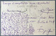 Maroc N°25 Sur CPA - TAD TRESOR ET POSTES * SP N°219 * 11.OCT.1912 - (B1059) - Covers & Documents