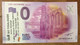 2016 BILLET 0 EURO SOUVENIR DPT 31 LES JACOBINS TOULOUSE + TAMPON ZERO 0 EURO SCHEIN BANKNOTE PAPER MONEY BANK - Essais Privés / Non-officiels