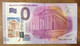 2016 BILLET 0 EURO SOUVENIR DPT 30 MAISON CARRÉE DE NÎMES + TIMBRE ZERO EURO SCHEIN BANKNOTE PAPER MONEY BANK - Private Proofs / Unofficial